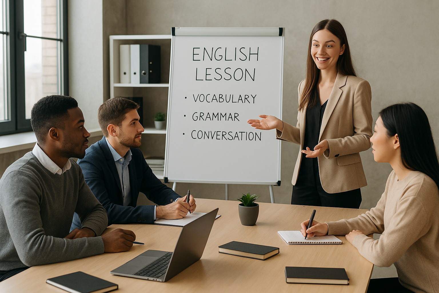 Clases de inglés en empresas